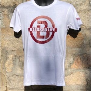 Blessed Life Apparel Logo Tee in Burgundy